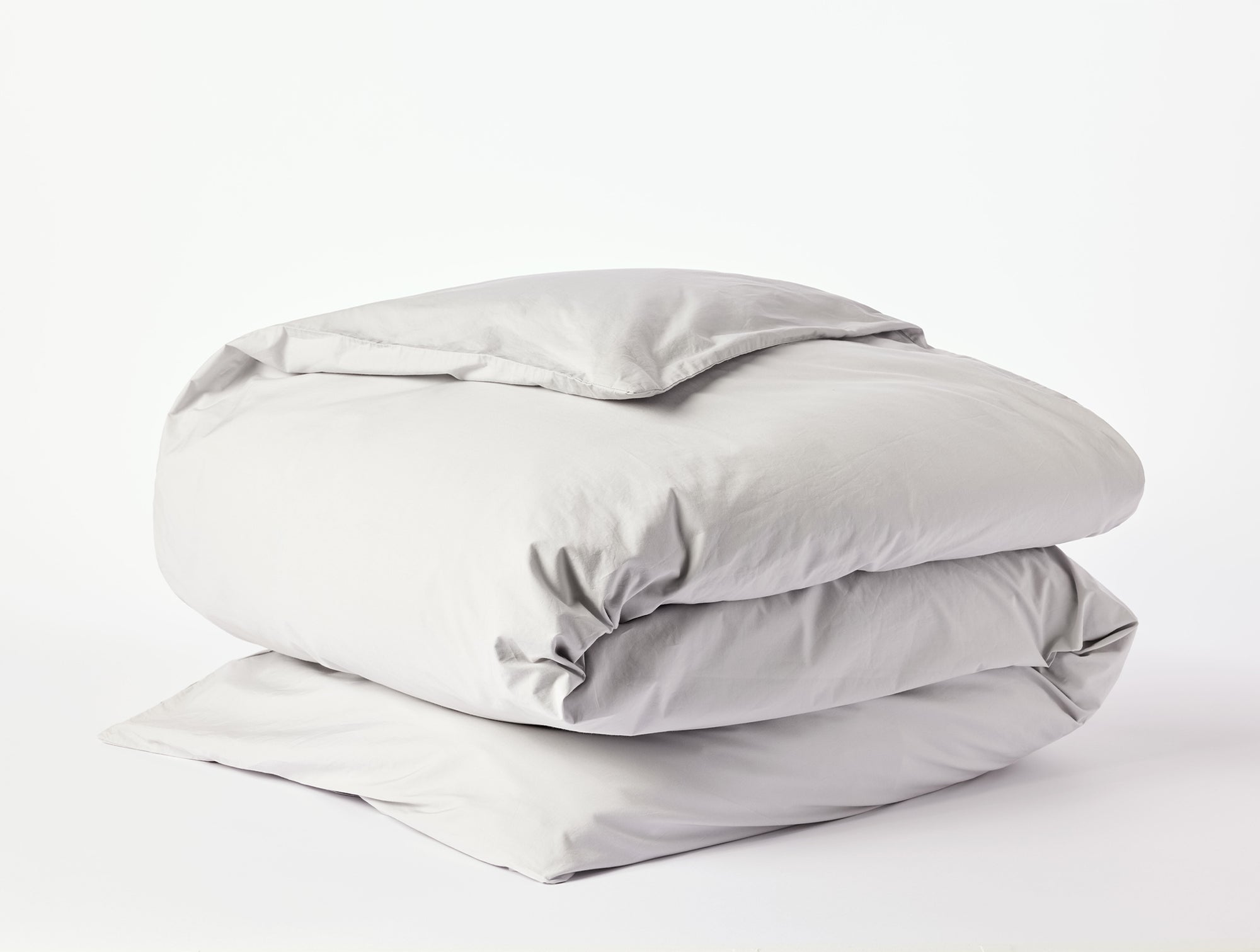Organic Washed Cotton Percale Duvet Cover & Shams