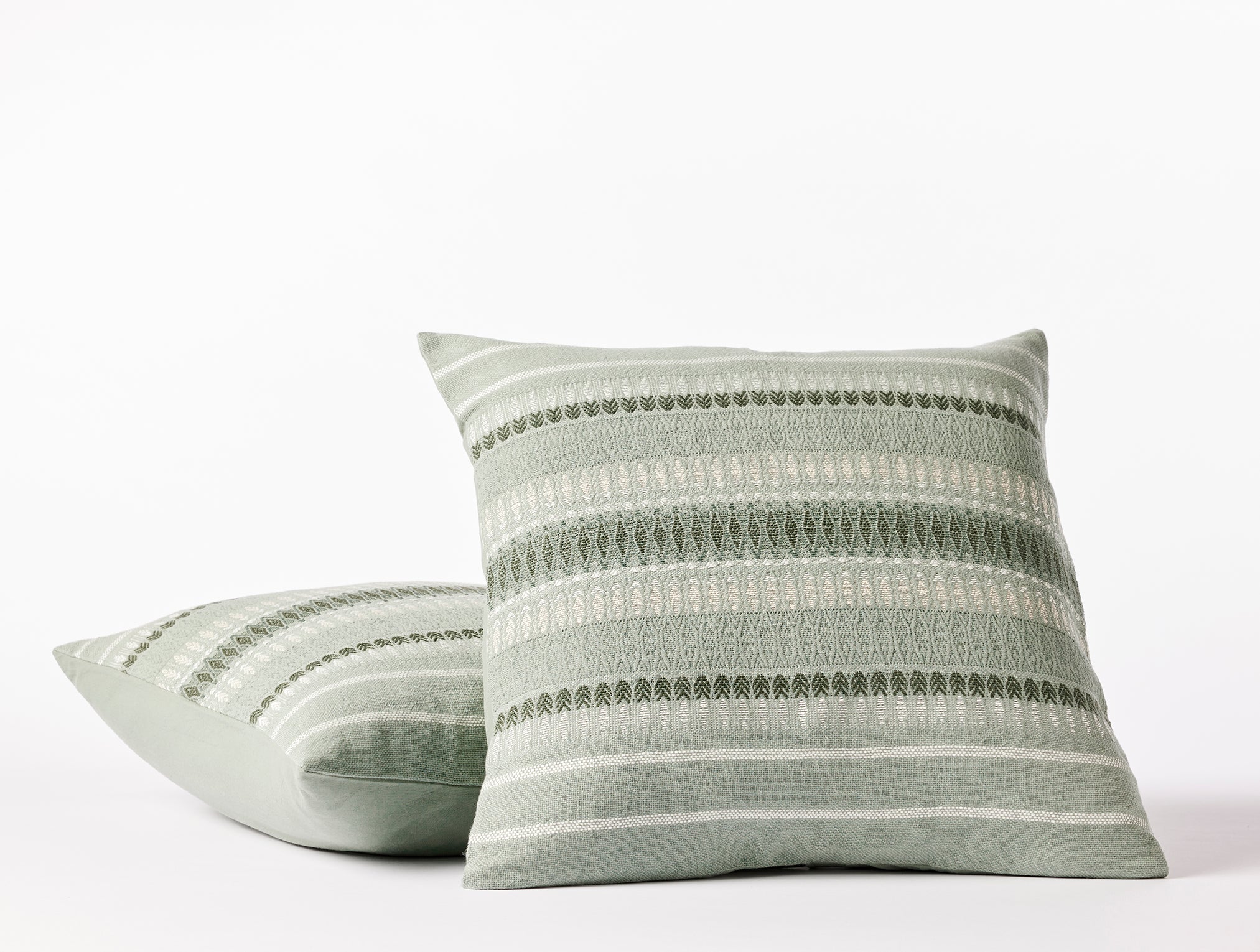 Lost Coast Decorative Organic Pillow Cover | Sage