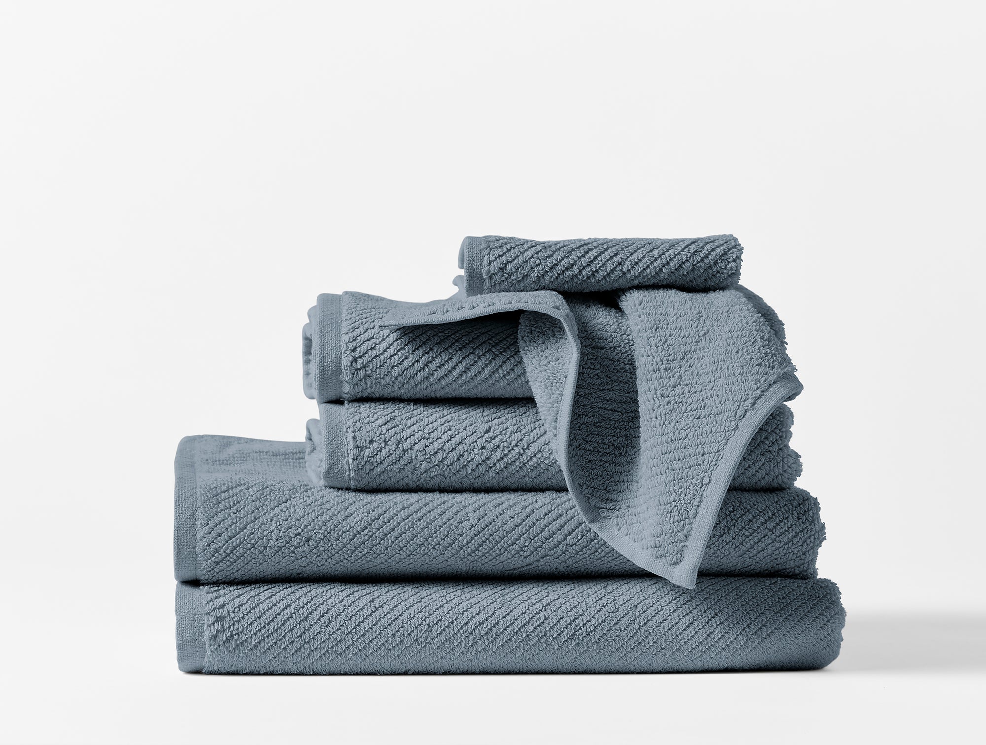 Ultra Soft 100% Cotton 6-Piece Bath Towel Set White