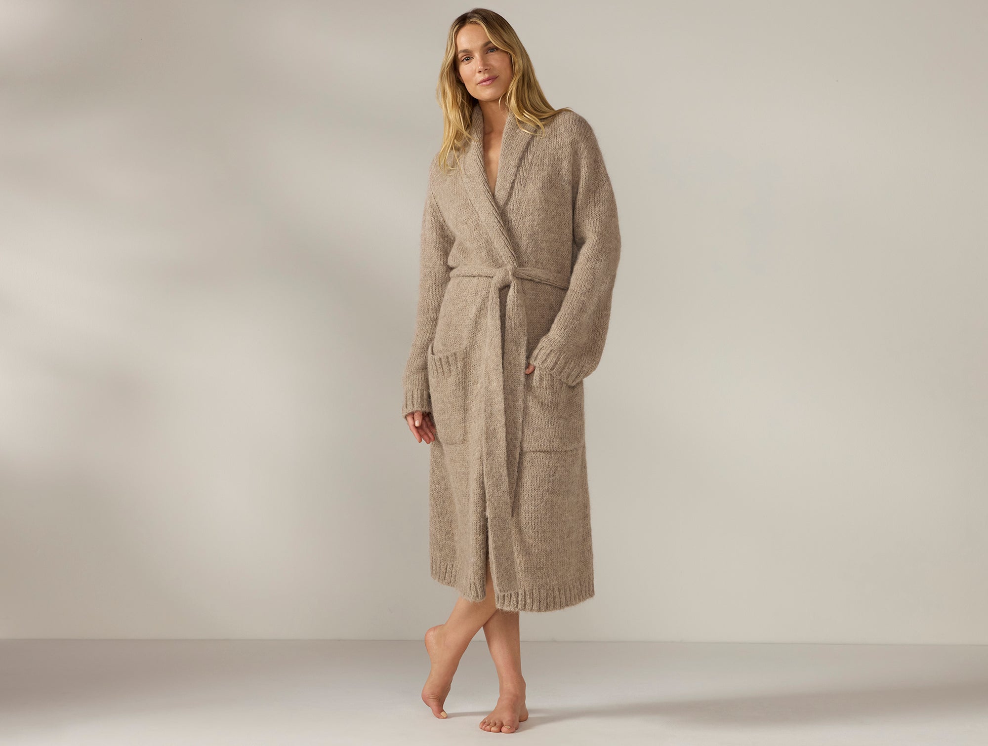 Women's Andes Suri Alpaca Knit Robe 