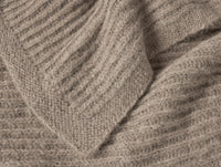 Andes Suri Alpaca Knit Throw 