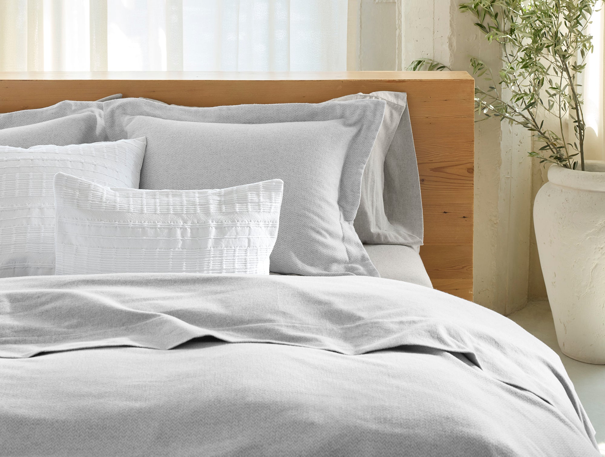 Cloud Brushed™ Organic Flannel Duvet Cover 