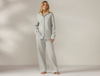 Women's Cloud Brushed Organic Flannel Pajama Set 