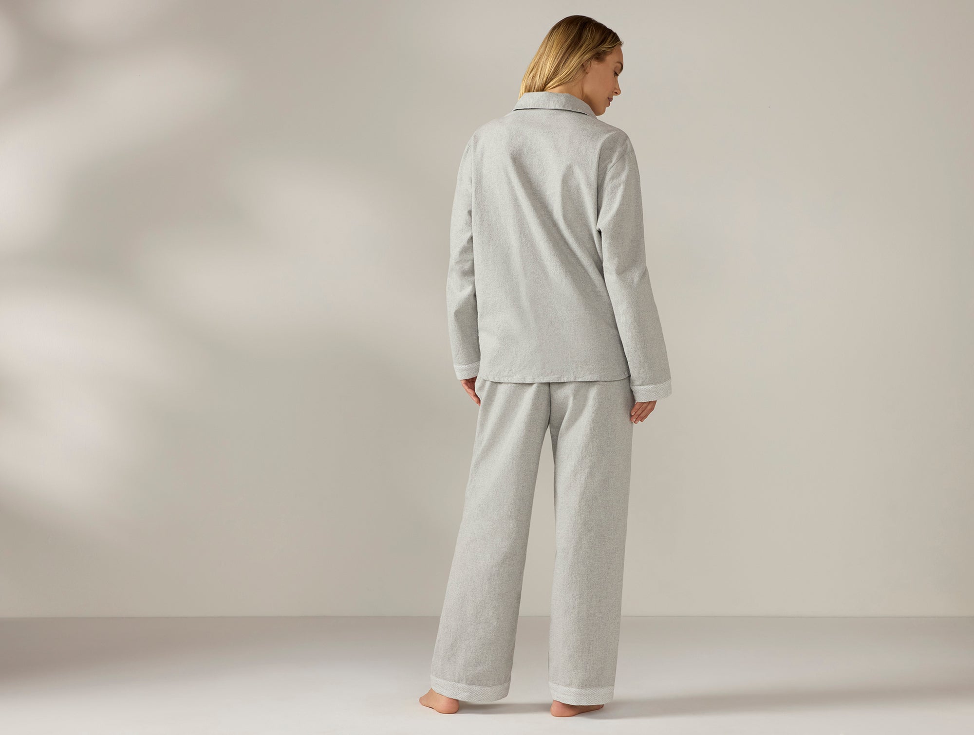 Women's Cloud Brushed Organic Flannel Pajama Set 