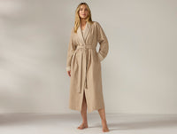 Women’s Cloud Brushed Organic Flannel Robe 