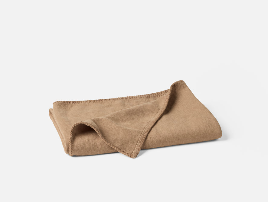 Helena Organic Linen Throw | Doe