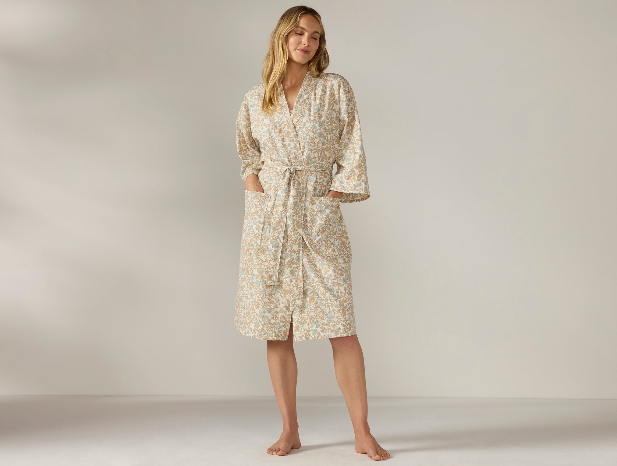 Women s Isla Organic Cotton Robe Coyuchi