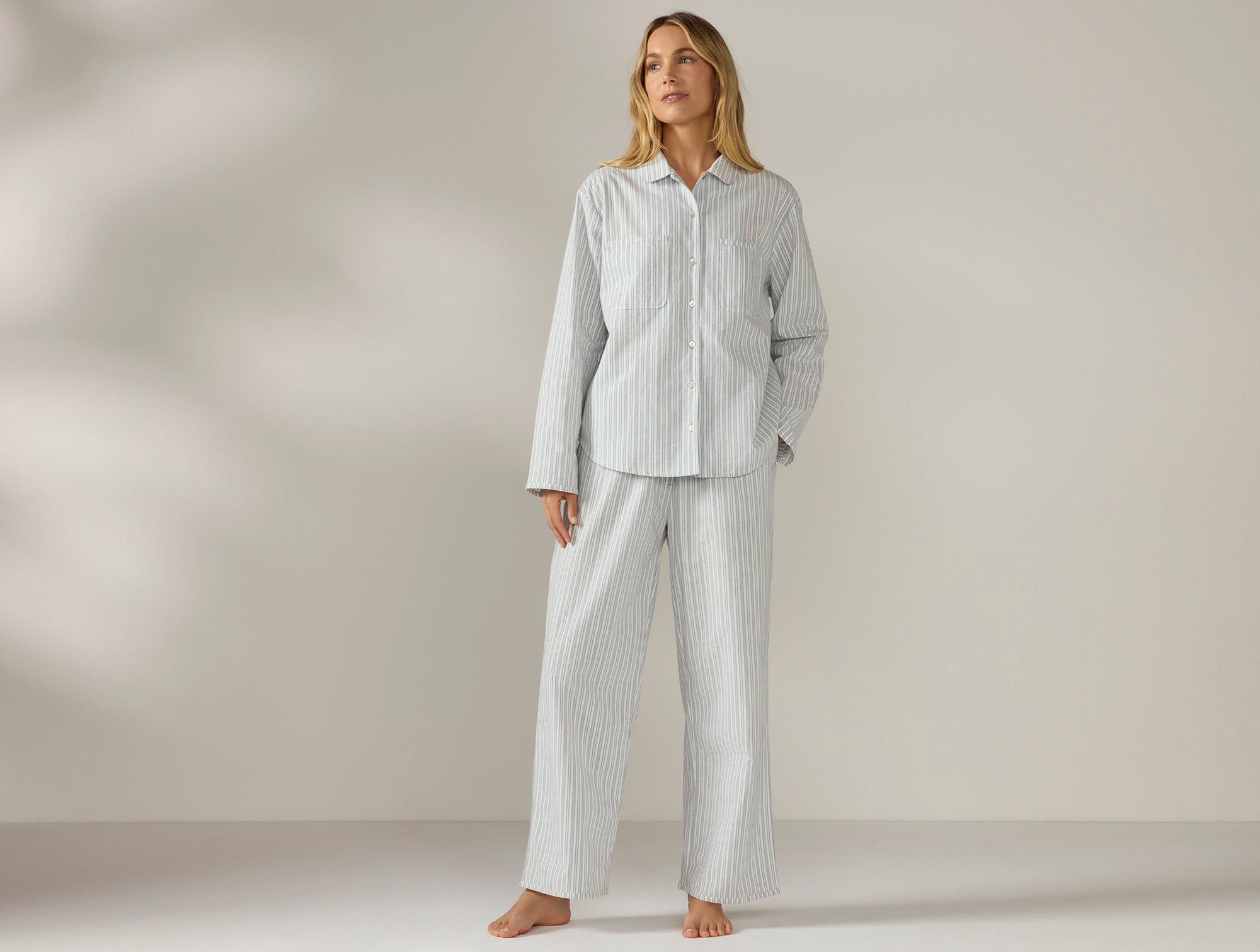 Women's Isla Organic Cotton Long Sleeve Pajama Set 