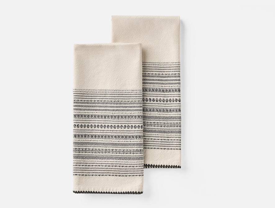 Oak Organic Hand Towel, Set of 2