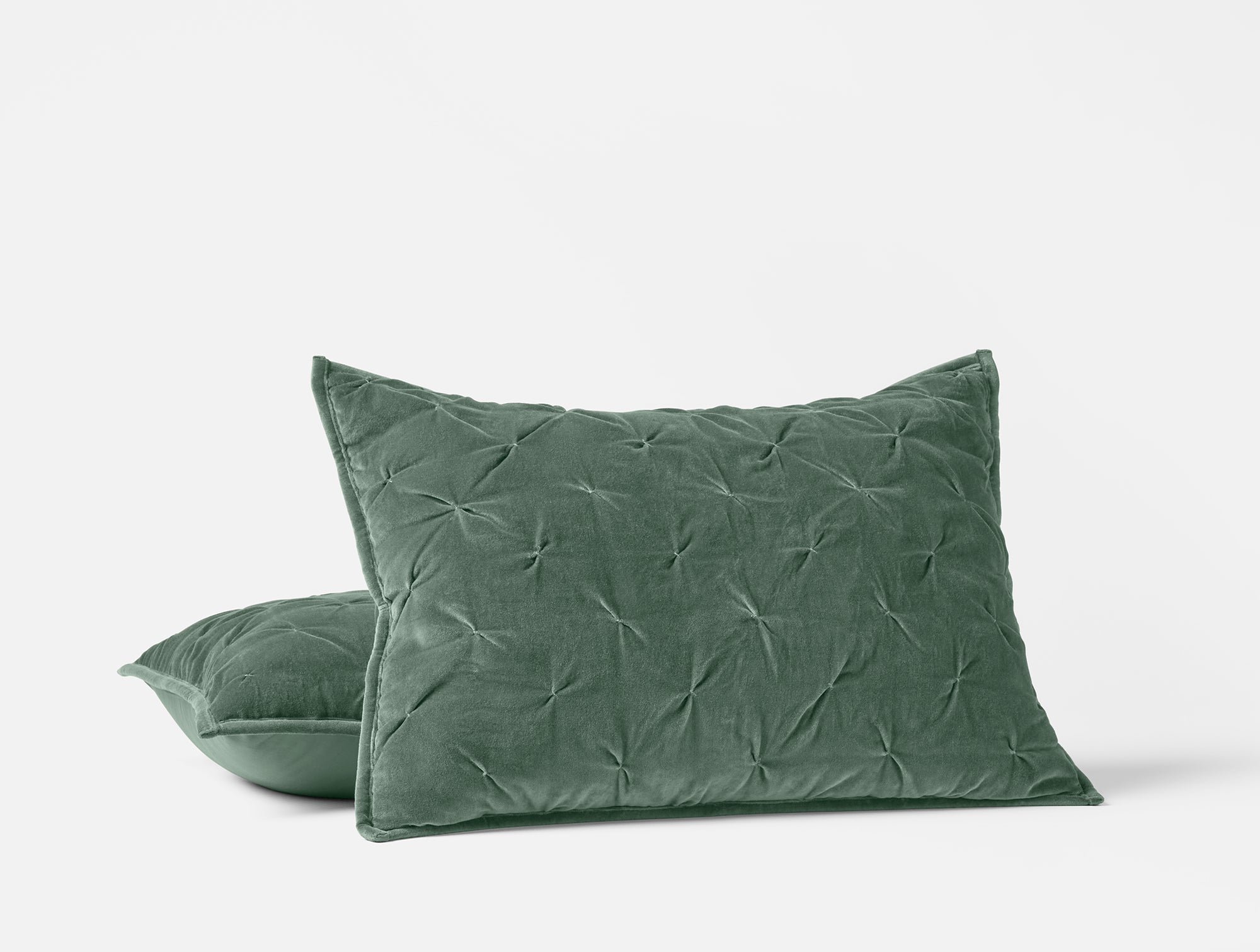 Velvet Tufted Organic Sham 