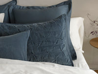 Velvet Tufted Organic Sham 