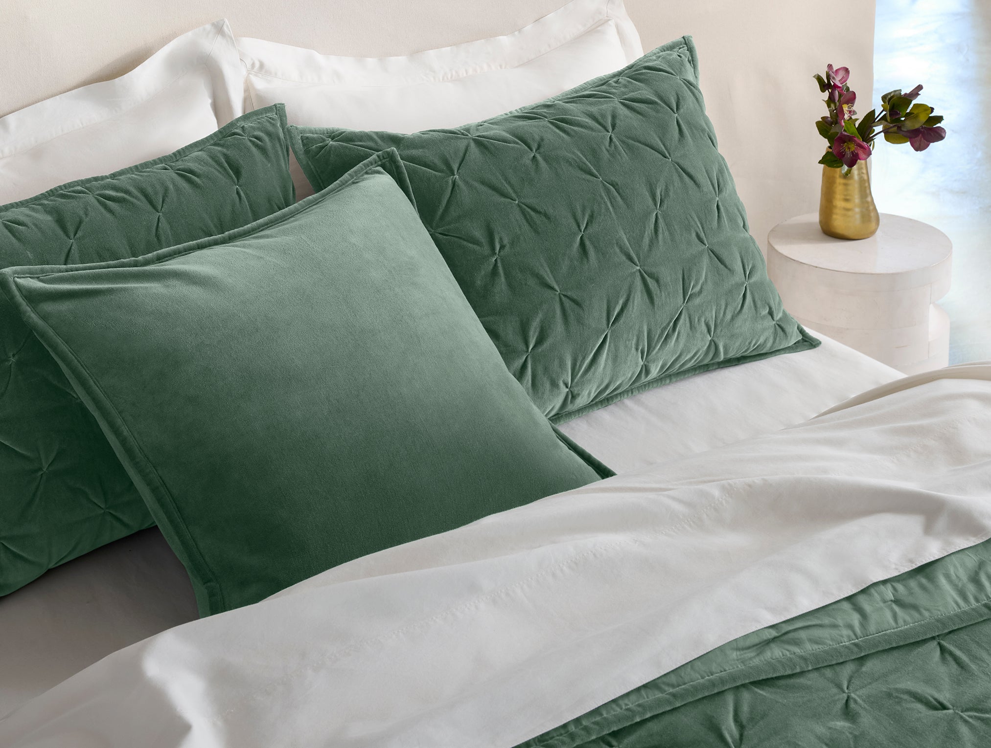 Cotton velvet pillow covers best sale