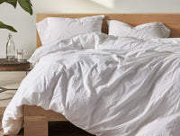 Organic Crinkled Percale™ Duvet Cover - Renewed