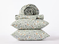 Organic Print Percale Sheet Set