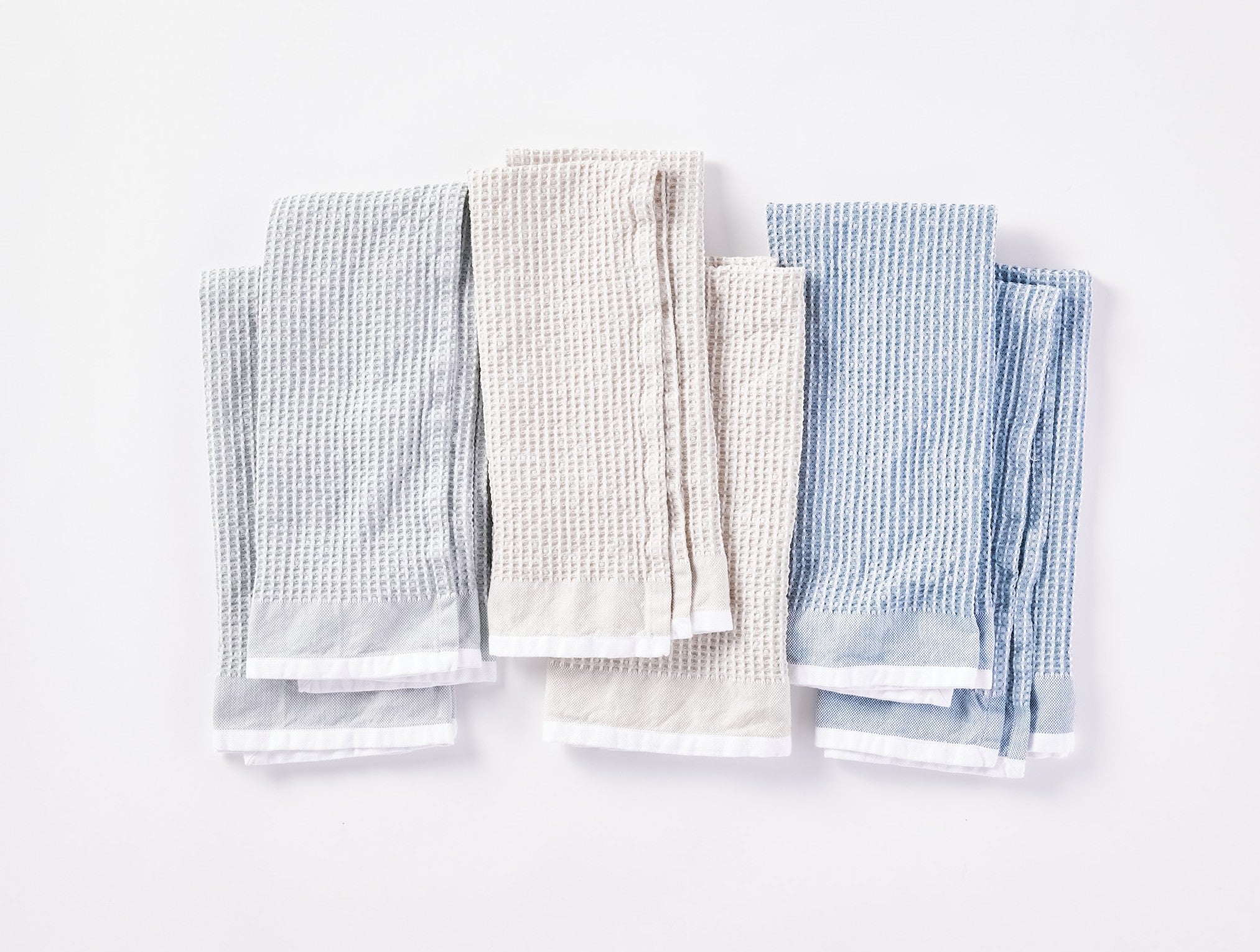 Organic Waffle Kitchen Towels Set of 6 Coyuchi