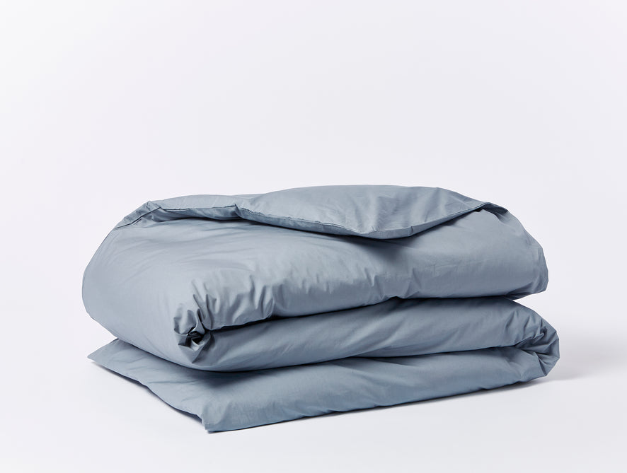 300 Thread Count Organic Percale Duvet Cover