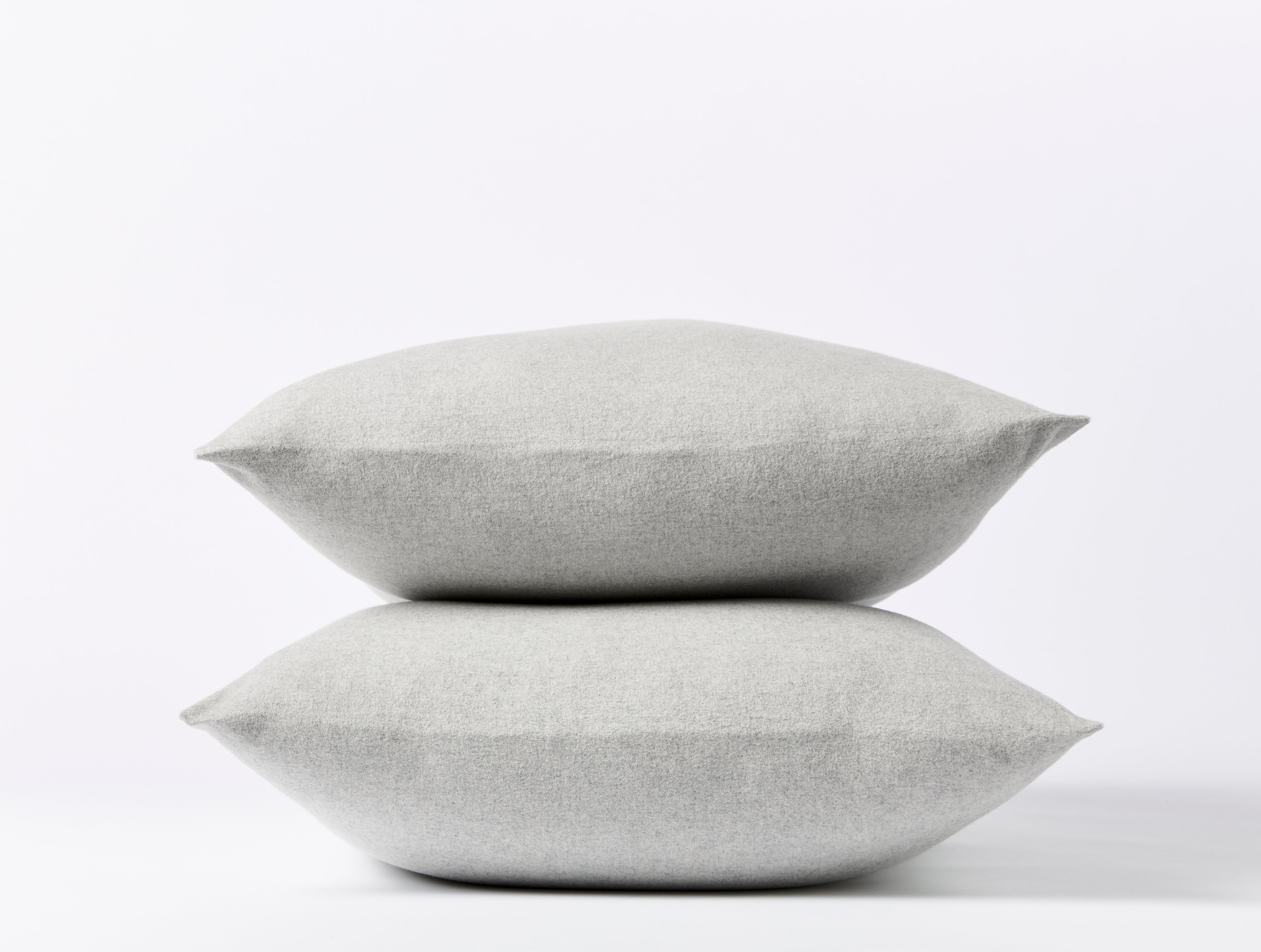 Grey flannel hot sale pillowcases