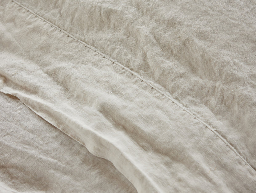 Organic Relaxed Linen Duvet Cover – Coyuchi
