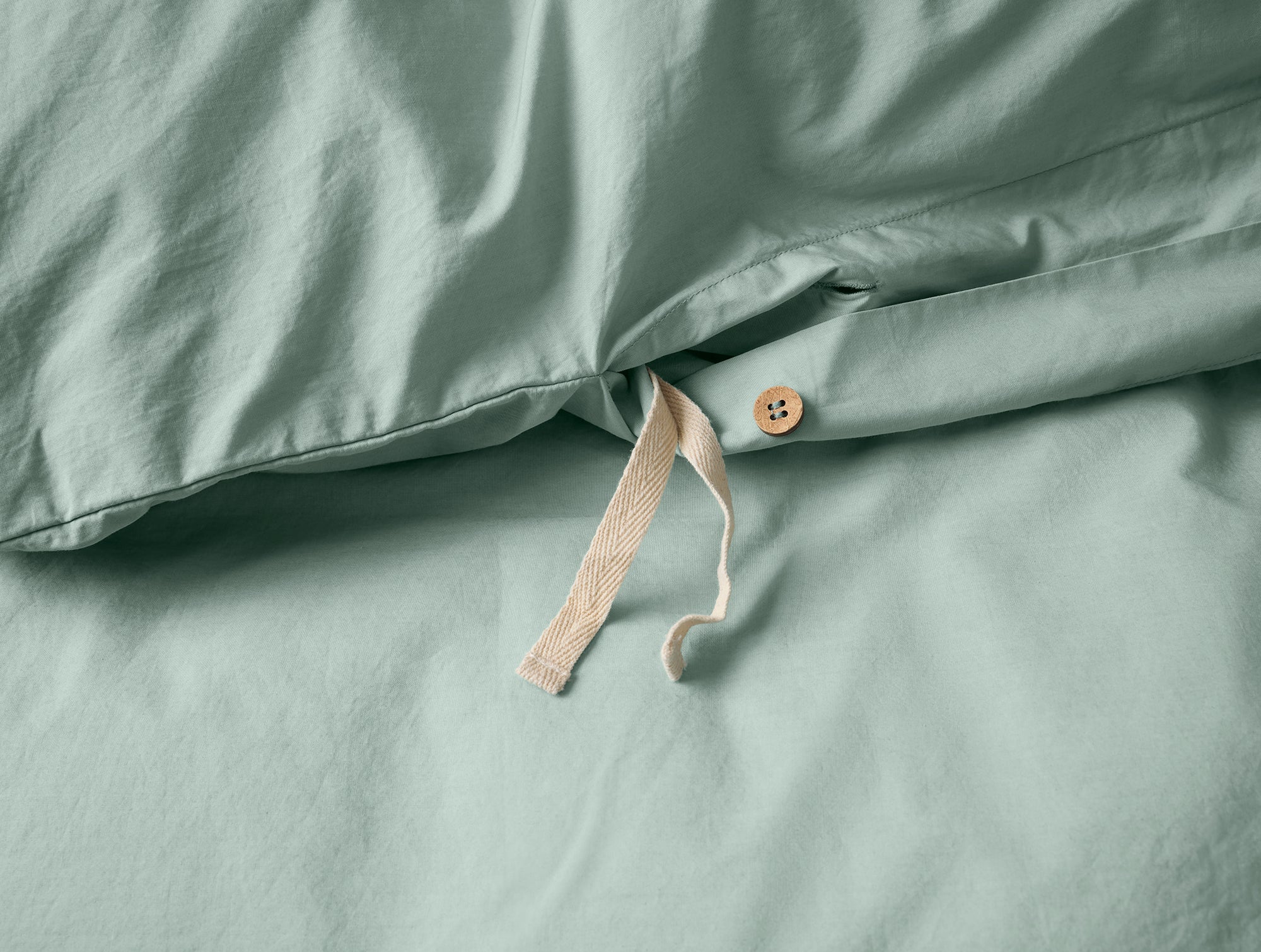 Refined Organic Percale Duvet Cover - Coyuchi 