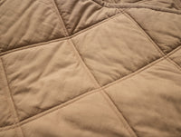 Diamond-Stitched Organic Cotton Comforter 