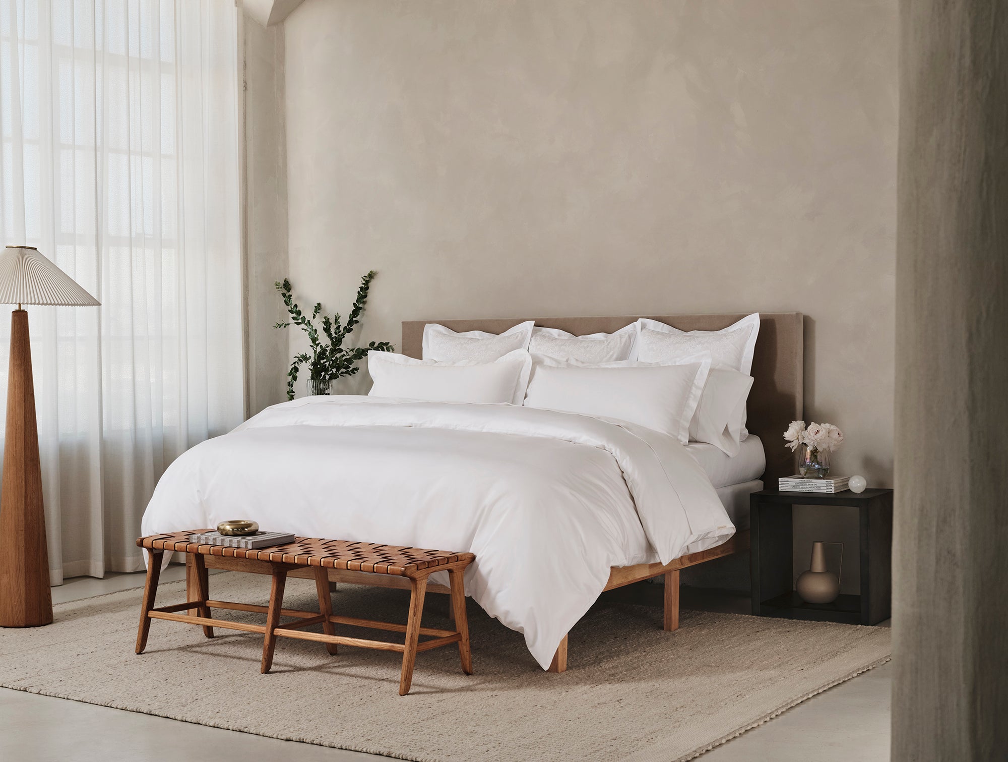 Heirloom Organic Sateen Duvet Cover - Coyuchi 