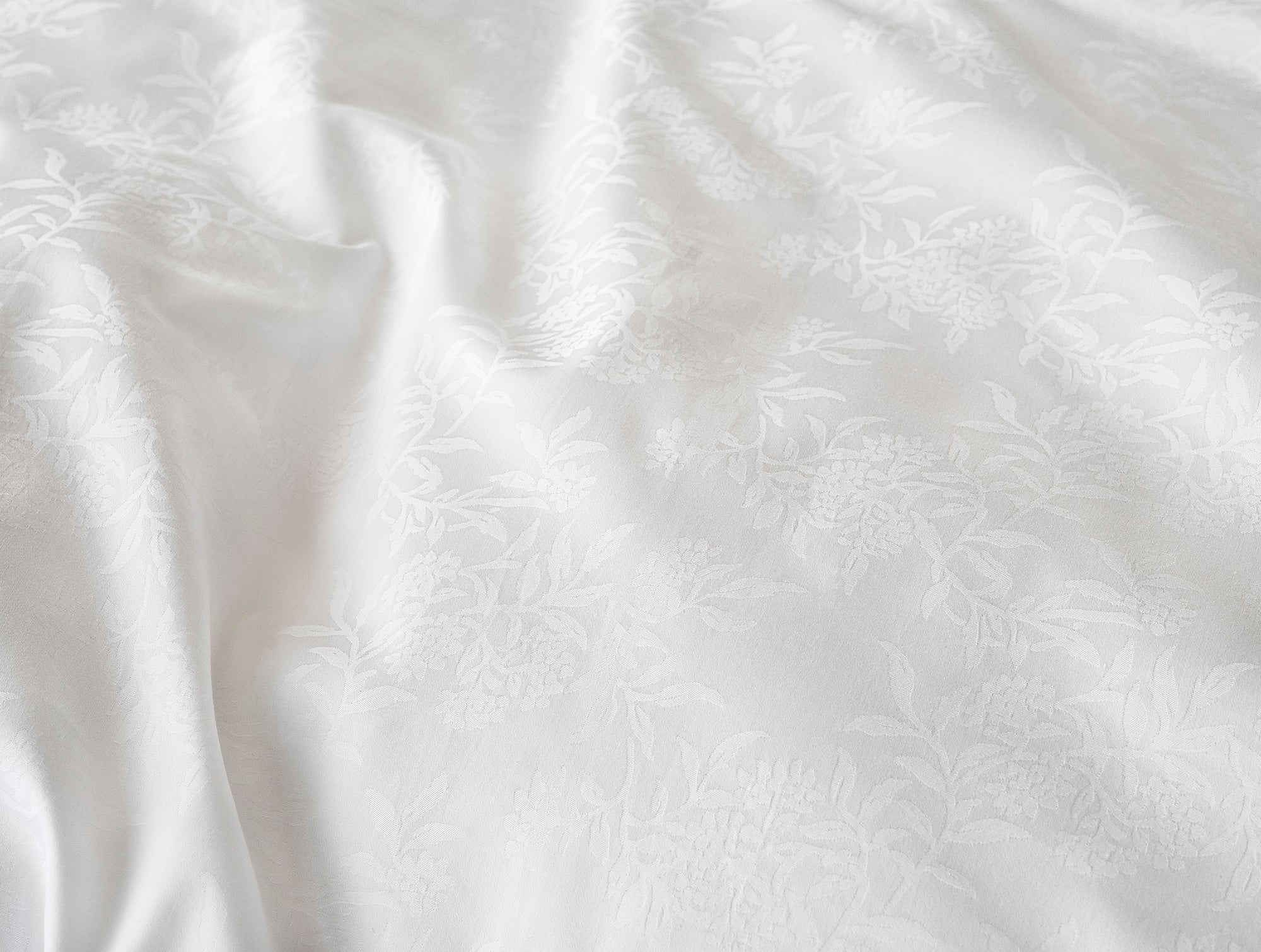 Heirloom Organic Jacquard Duvet Cover - Coyuchi 