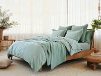 Refined Organic Percale Duvet Cover - Coyuchi 