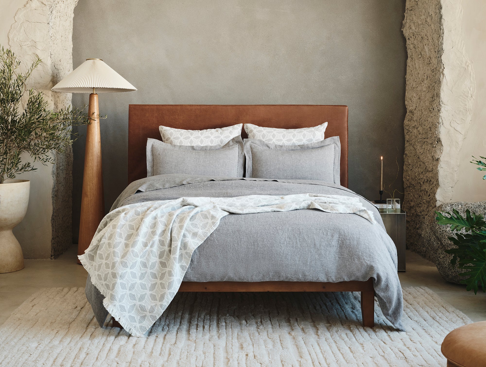 Organic Relaxed Linen Duvet Cover - Coyuchi 