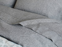 Organic Relaxed Linen Duvet Cover - Coyuchi 