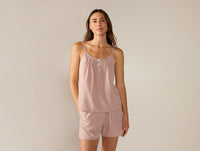 Women's Isla Organic Cotton Cami Short Set - Coyuchi 