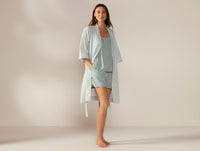 Women's Isla Organic Cotton Robe - Coyuchi 