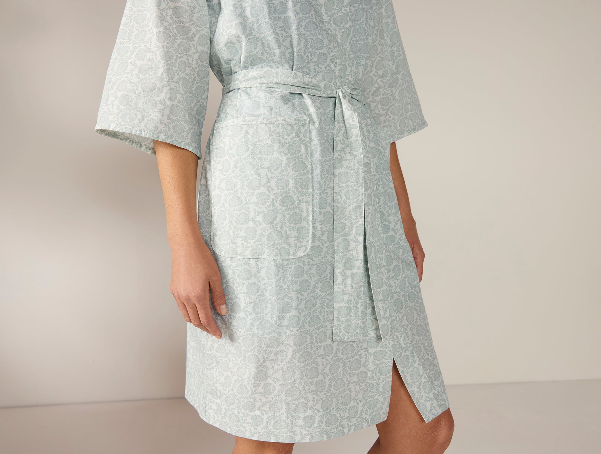 Women's Isla Organic Cotton Robe - Coyuchi 