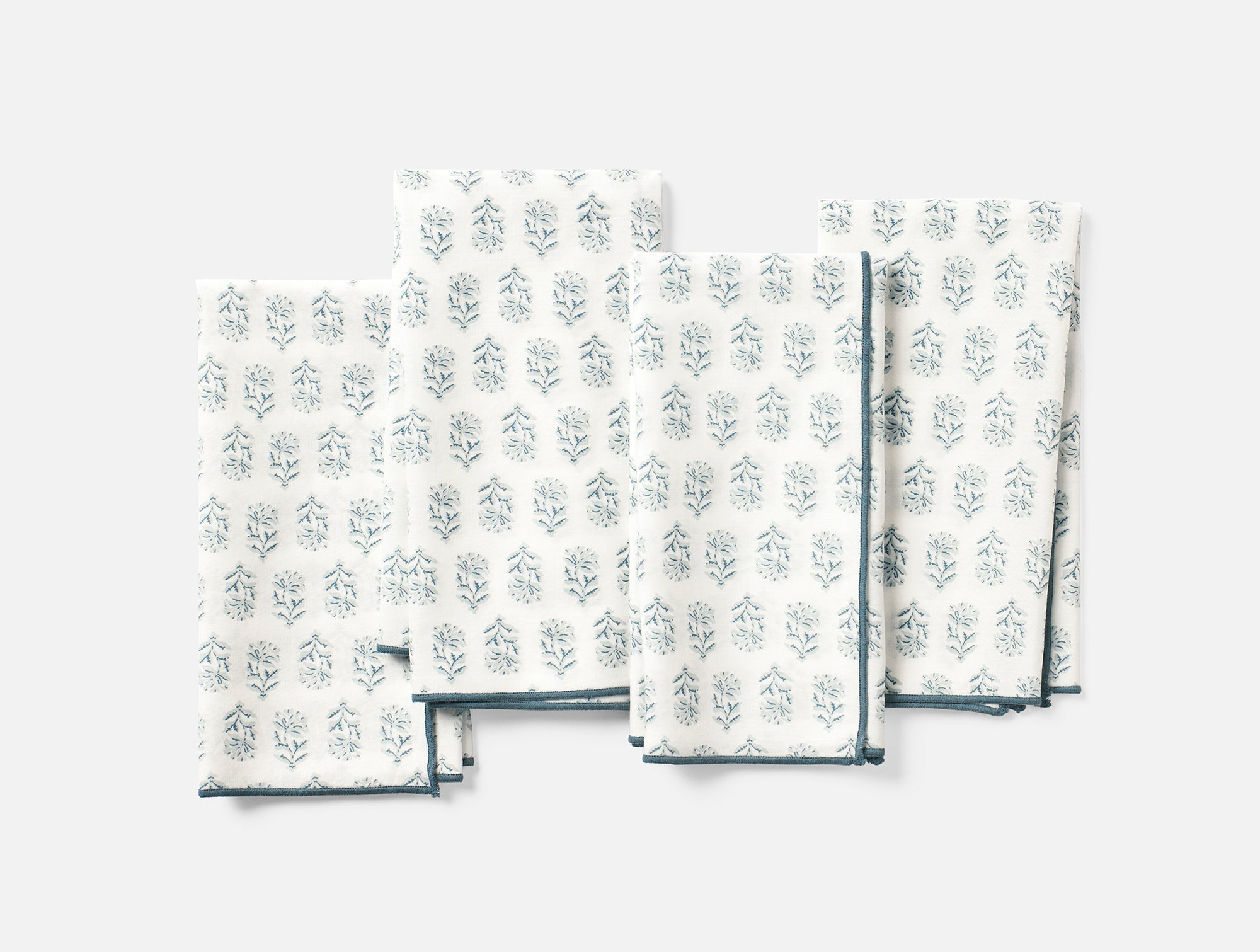 Organic Print Percale Napkins, Set of 4 - Coyuchi 