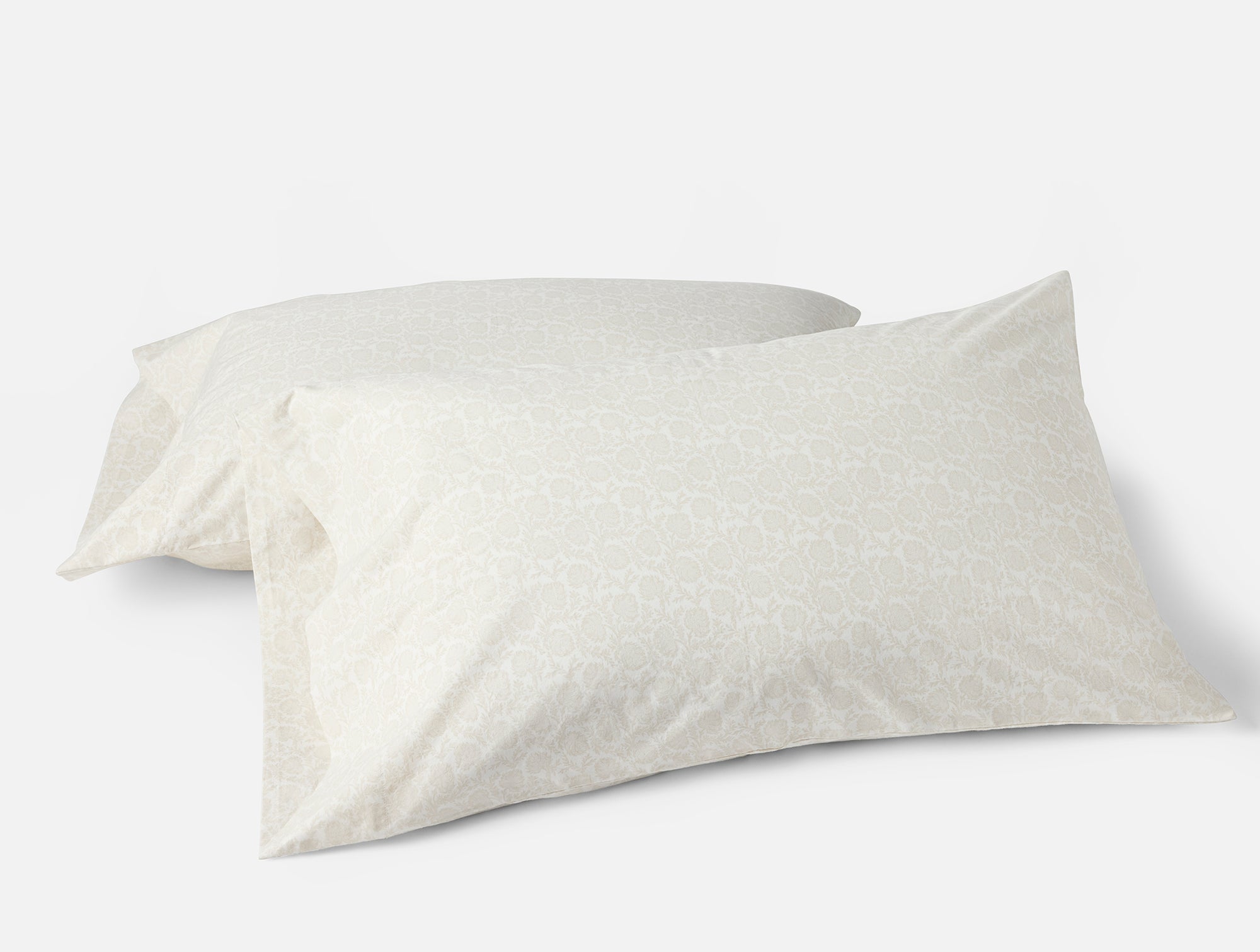 Organic Print Percale Pillowcases - Coyuchi 