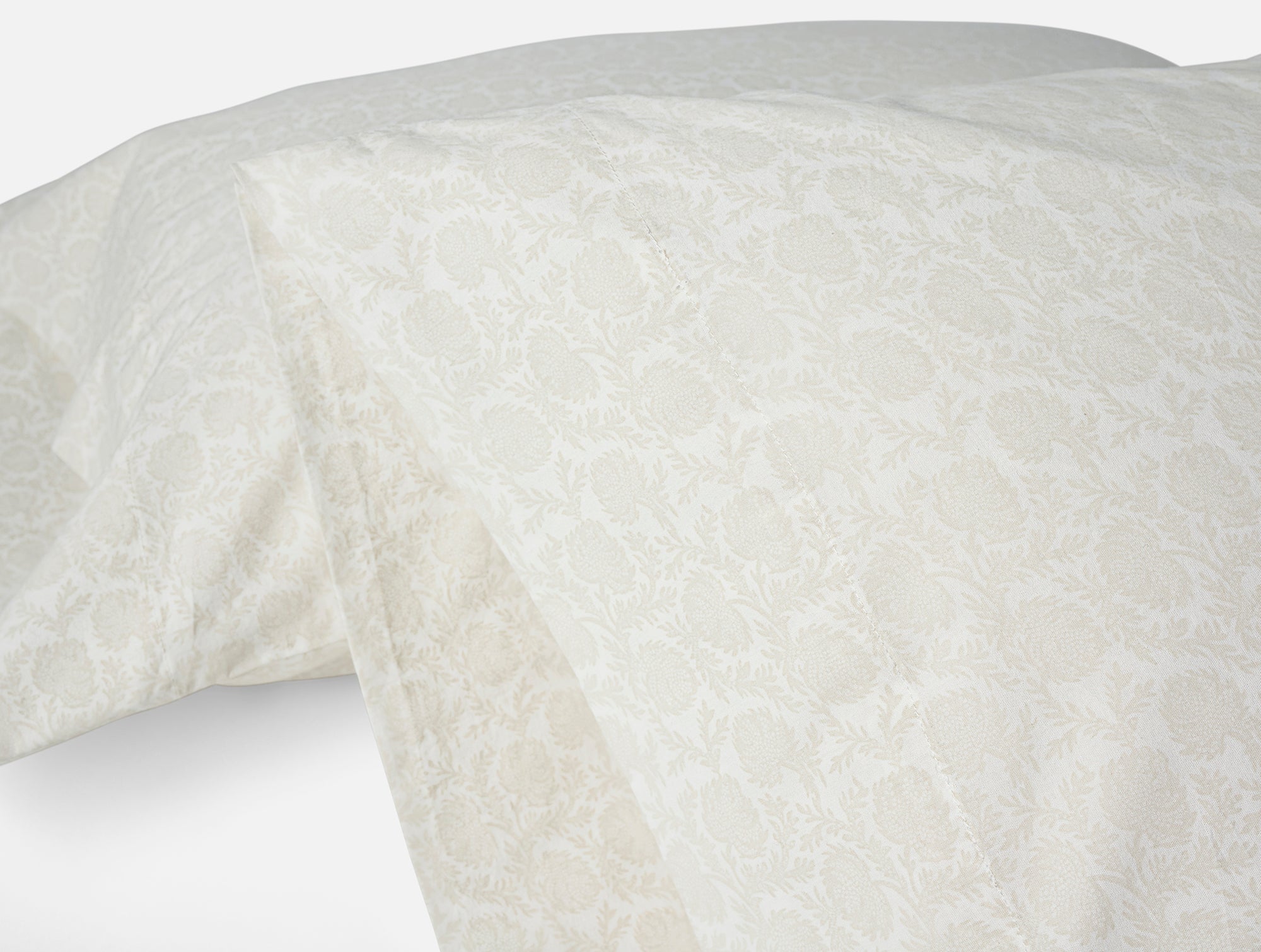 Organic Print Percale Pillowcases - Coyuchi 