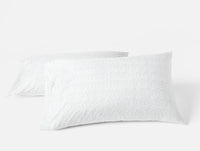 Organic Print Percale Pillowcases - Coyuchi 