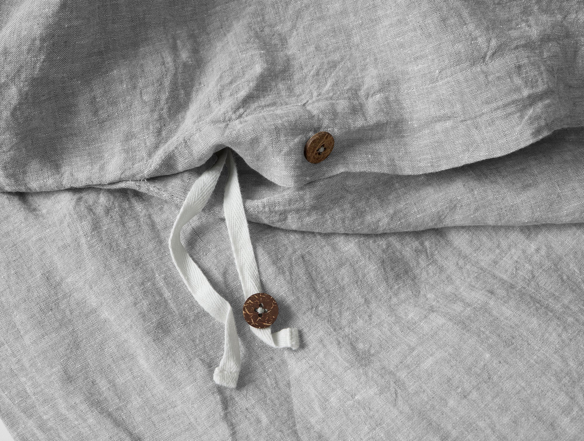 Organic Relaxed Linen Duvet Cover - Coyuchi 