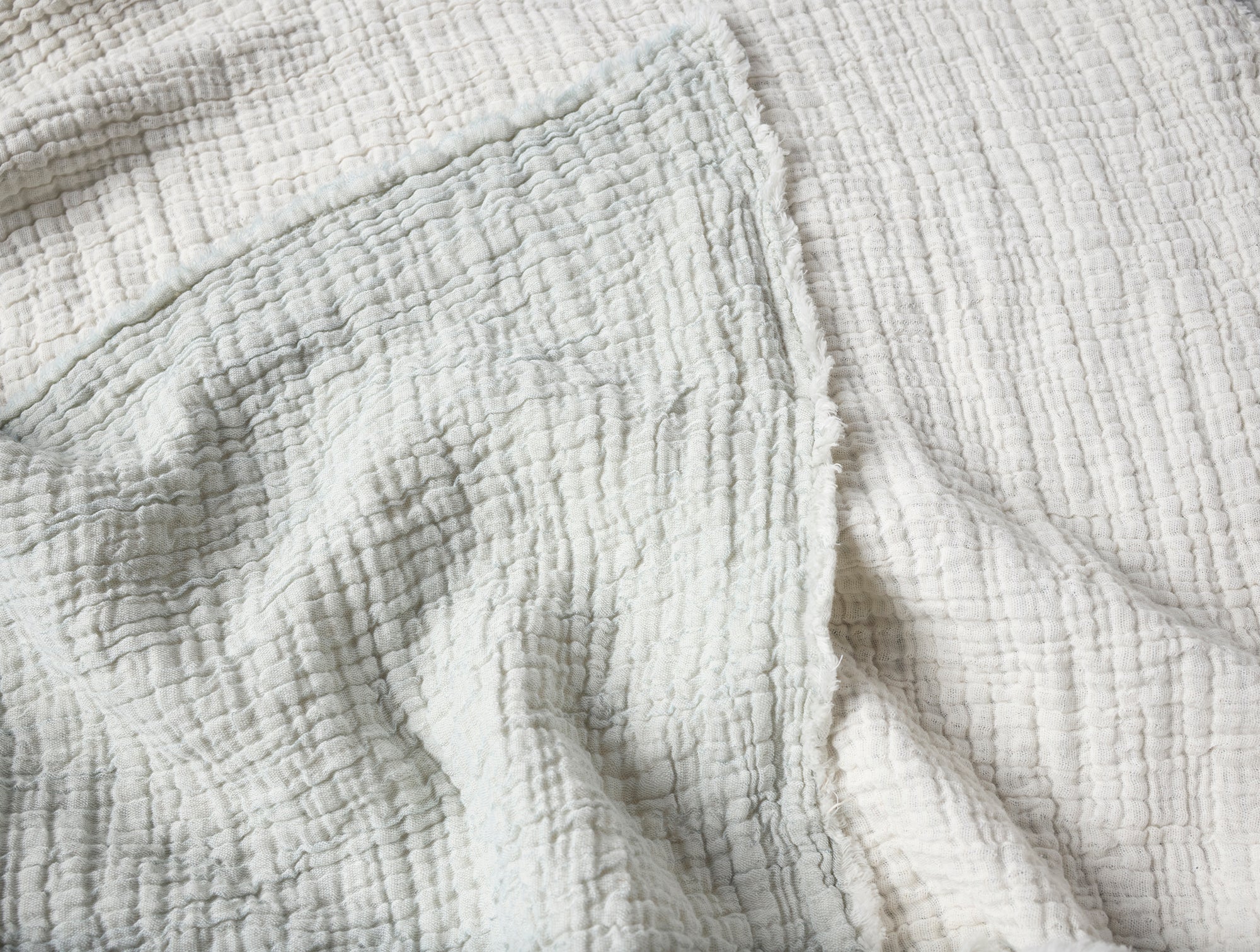 Topanga Organic Matelasse Blanket - Coyuchi 