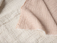 Topanga Organic Matelasse Throw - Coyuchi 