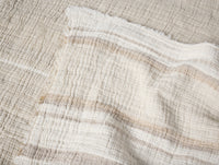 Topanga Organic Matelasse Throw - Coyuchi 