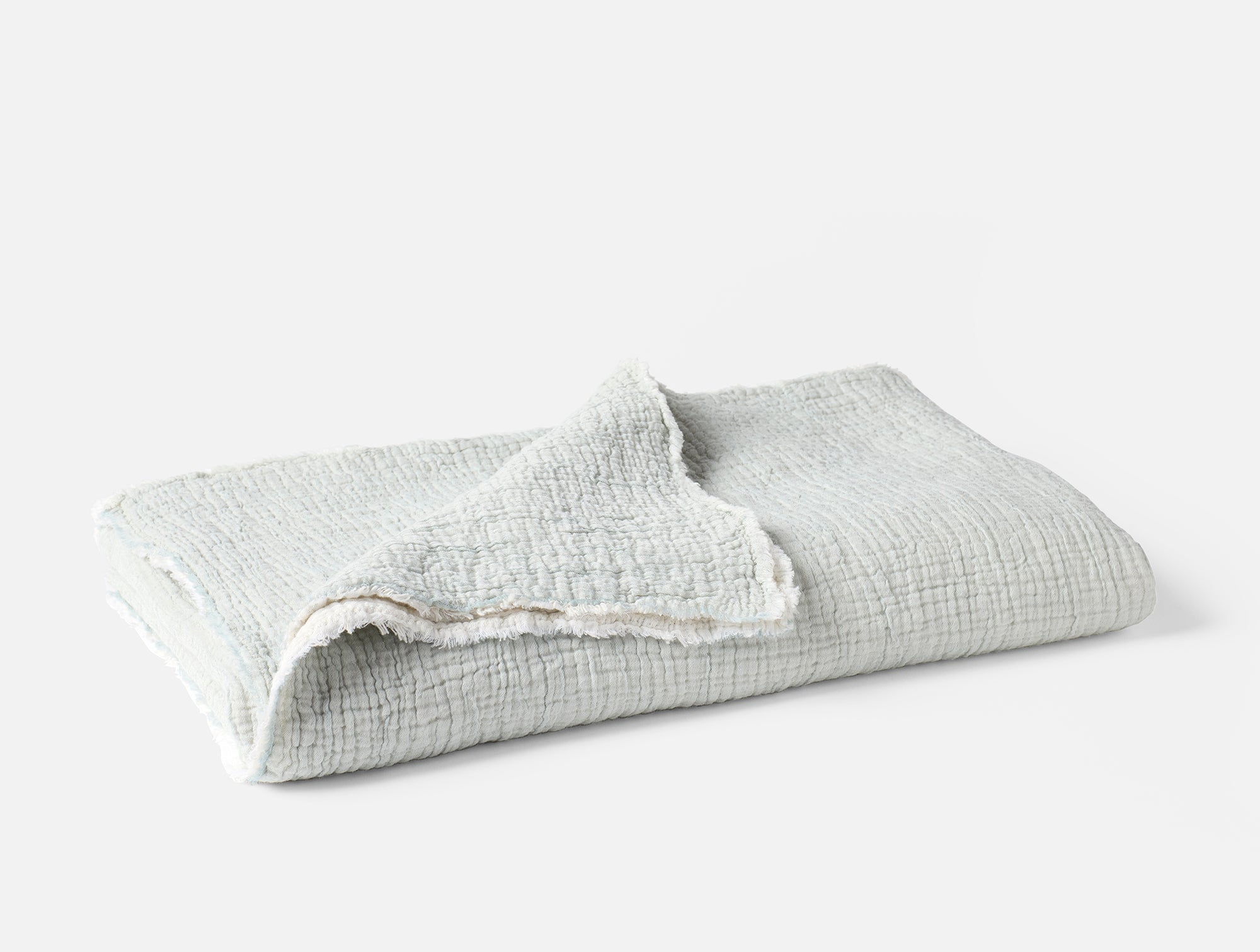 Topanga Organic Matelasse Throw - Coyuchi 