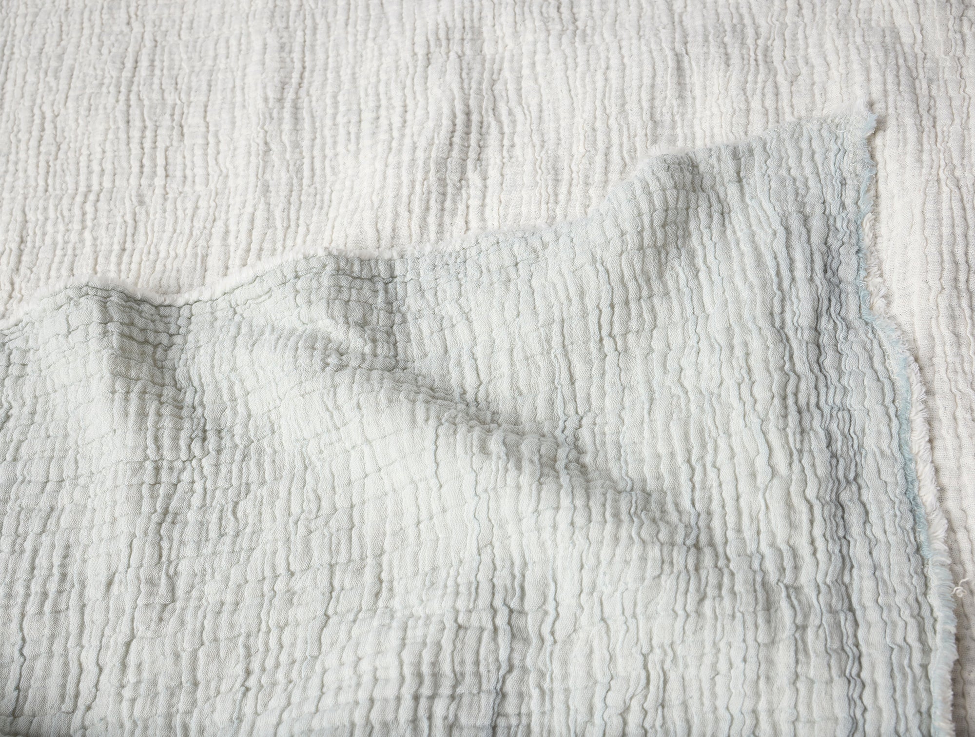 Topanga Organic Matelasse Throw - Coyuchi 