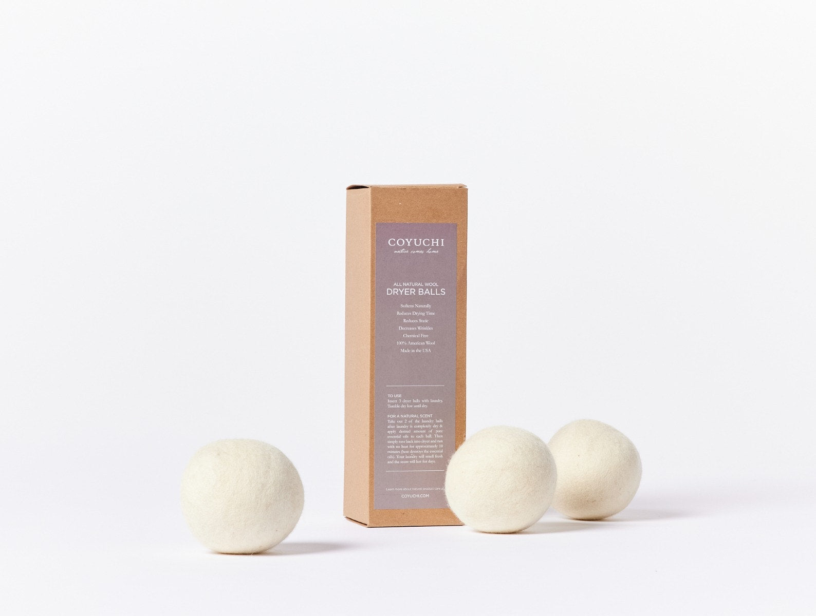 Wool Dryer Balls: All-Natural Laundry Products